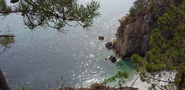 Vue sur le port de plaisance de Morgat