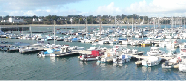 le port de plaisance de Morgat